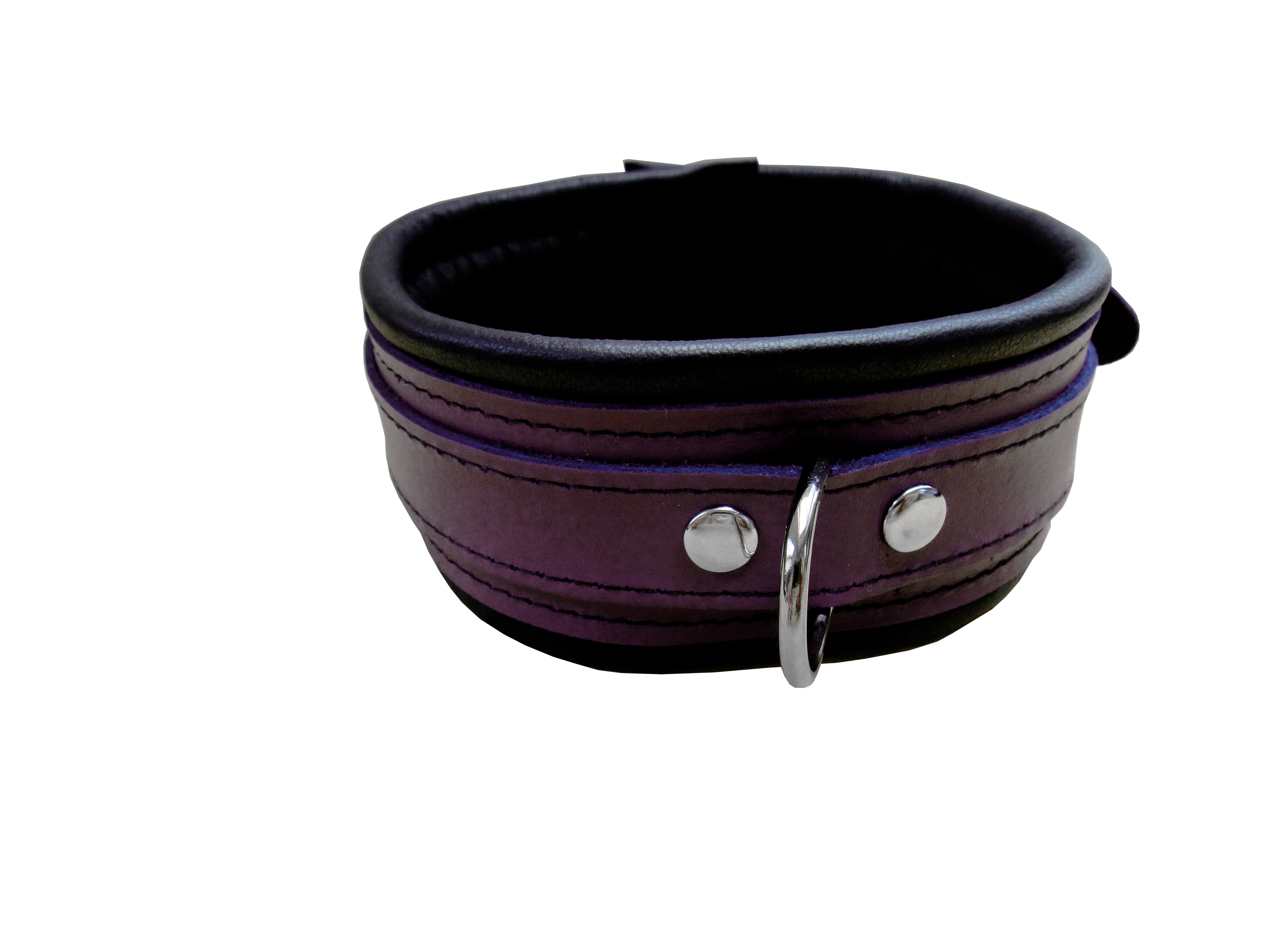 High Quality - Halsfessel schmal Lila