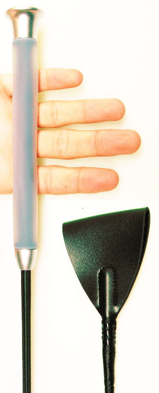 Klassische Gerte mit Gel-Handgriff