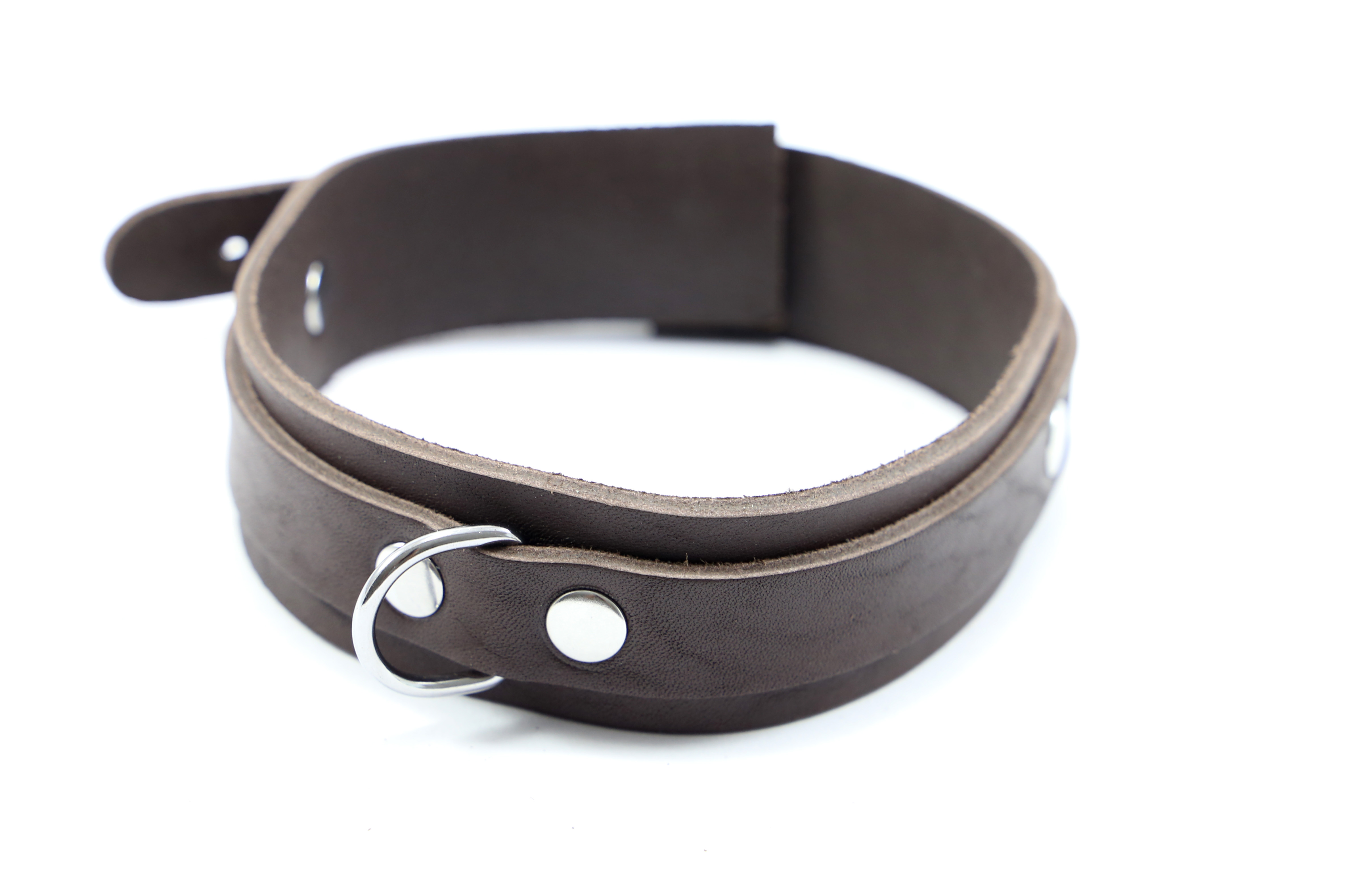 Halsfessel "brown luxury"